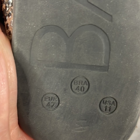 Corso Como Ballasox  Snakeskin Leather Embossed Foldable Ballet Flats - Picture 9 of 10